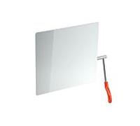 miroir inclinable Hewi 802.01.100R36 725x741x73mm, levier à droite, corail