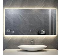 Miroir intelligent avec éclairage LED Chauffage infrarouge 60X60 200Watt