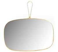 Miroir James 30 cm - Amadeus - Or / Doré - Verre Doré G