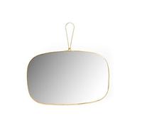 Miroir James 30 cm - - Or / Doré - Verre