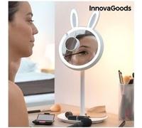 Miroir-Lampe LED pour se Maquiller 2 en 1 Mirrobbit InnovaGoods G