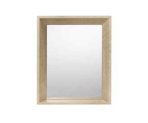Miroir Lancet Can Lis de x Utzon en Travertin