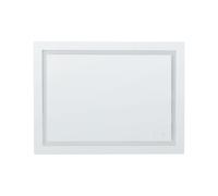 Miroir LED Moderne Salle de Bain Rectangulaire Lumières Colorées Antibuée 80 x 6