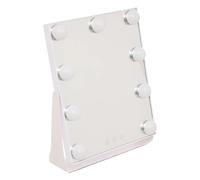 Miroir LED Pivotant Holly 32cm Blanc