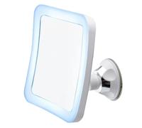Camry Miroir cosmétique CR 2169 – grossissement x5, éclairage LED, ventouse, batterie – Blanc
