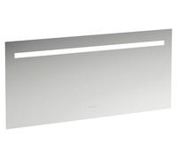 Miroir Leelo courant avec éclairage LED horizontal intégré, cadre en aluminium, 1500 mm, version avec 3 interrupteurs à capteur tactile, H4476939501441