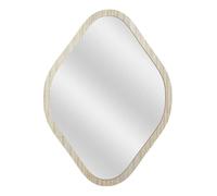 Miroir Losange Déco Elio 60cm Naturel