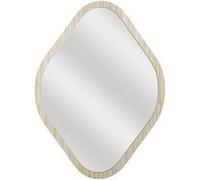 Miroir Losange Déco Elio 60cm Naturel