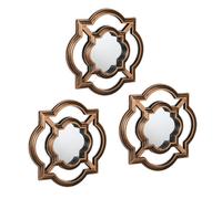 Relaxdays Lot de 3 miroirs décoratifs