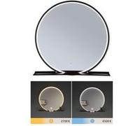 Miroir Lumineux Led Miro Ip44 Tunable White 160lm 230v 10,5w Miroir#Noir Mat