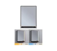 Miroir Lumineux Led Miro Ip44 Tunable White 180lm 230v 11w Miroir, Noir Mat
