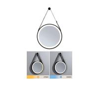 Miroir Lumineux Led Miro Ip44 Tunable White 200lm 230v 7,5w Miroir#Noir Mat
