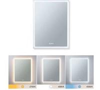Miroir LED chauffant Paulmann Mirra IP44 22W 60x80