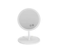 Miroir Lumineux Led Sans Fil "Enceinte" 26cm Blanc