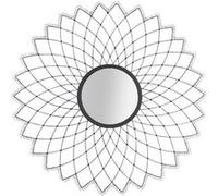 Miroir Mandala noir D79 cm