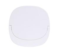 Miroir maquillage portable, lumineux LED main USB recharge petite lampe nuit beauté miroir cosmétique, maquillage éclairage, blanc