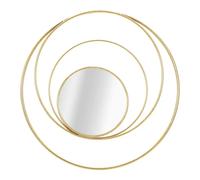 Miroir Mauro Ferretti Arc Doré 80x3,5 cm