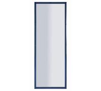 Mauro Ferretti – Miroir mural Berlino – Cadre en verre – Bleu 55x2x150 cm