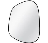 Miroir métal noir organic 50x68 cm - Table Passion - Noir - Métal G