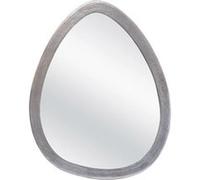 Miroir métal œuf argent 63 x 52 cm - Table Passion - Argent / Métallique - Métal G