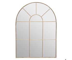 Miroir ""Monica"" métal doré 54x74cm - Atmosphera Créateur d'intérieur