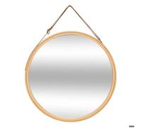 MIROIR MUR CUIR ROND BAM D38 - 5 five simply smart
