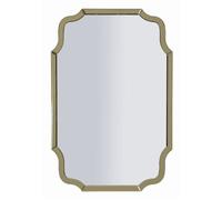 Miroir mural style classique Mauro Ferretti Istanbul Doré 60x1x90 cm