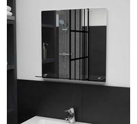 vidaXL Verre trempé - Carré