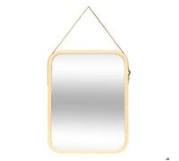 Miroir Mural à Suspendre Bambou 45cm Naturel