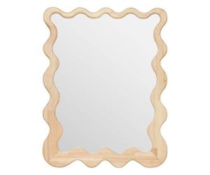 Miroir mural Brooke beige 62x48cm - Atmosphera Créateur d'intérieur