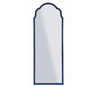 Miroir mural design allongé Mauro Ferretti Tangeri Bleu 55x2x150 cm