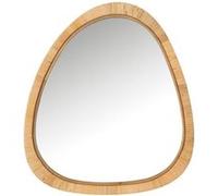 Miroir Mural Design "Dusty" 66cm Naturel G