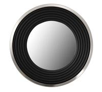 Miroir Mural Design Eleganca 51cm Argent & Noir