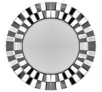 Miroir Mural Design "Horus" 80cm Argent G