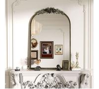 Miroir Mural - Doré - Vintage - 60.5x5x91.6cm - Arche - Décoration Salon