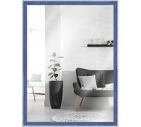 Miroir mural en bois massif bleu MendeFrames H080 30x60 cm