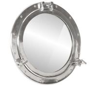 vidaXL Miroir en Forme de hublot Mural Ø50 cm Aluminium et Verre