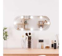 Miroir mural LED 40x90 cm ovale vidaXL vidaXL