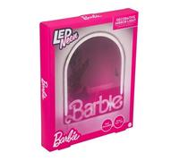 Paladone Miroir Mural Lumineux LED Barbie, décoration Officielle Mattel pour la Maison et la Chambre des Filles, Adolescentes et Femmes, Lampe Rosa alimentée par USB