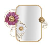 Miroir mural Mauro Ferretti Lovis Multicolore 75x9,5x64,1 cm