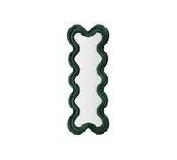 Mauro Ferretti Miroir mural Monica en velours 160 cm Vert