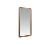 Miroir mural rectangulaire noyer