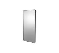 VEVOR Miroir Mural 91,5x182,8x2,5 cm, Miroir de Maquillage avec Contours en Alliage d'Aluminium et Film Antidéflagrant, Résistant aux Rayures avec Support en Forme de Z, Salle de Bain Chambre Salon