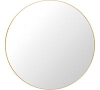 Miroir Mural Rond Ø110 cm Laiton Poli