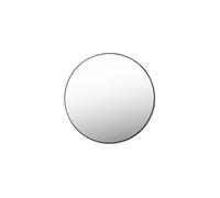 VEVOR Miroir Mural Rond 76,2x2,5 cm, Miroir de Maquillage avec Contours en Alliage d'Aluminium et Film Antidéflagrant, Résistant aux Rayures avec Support en Forme de Z, Salle de Bain Chambre Salon