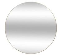 Miroir mural rond ALICE - Diamètre 110cm - Structure en métal doré - Atmosphera Décorateur d'intérieur