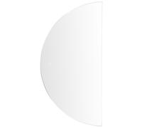 Beliani Miroir LED LOUE - Argenté