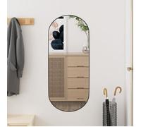 Miroir mural - ZERODIS - HB042 - Verre - Ovale - 30x70 cm