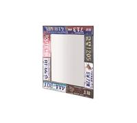 Miroir murale Code 2 vintage, L61 x H81 x P5 cm --