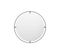 Audo Copenhagen Miroir Nimbus bronzed brass. ø 110